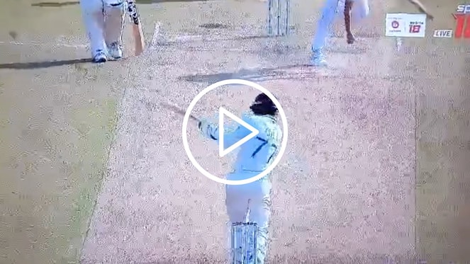 [Watch] Shubman Gill Slaps Mark Wood For A Glorious Six To Bring Up His Fifty In Rajkot Test